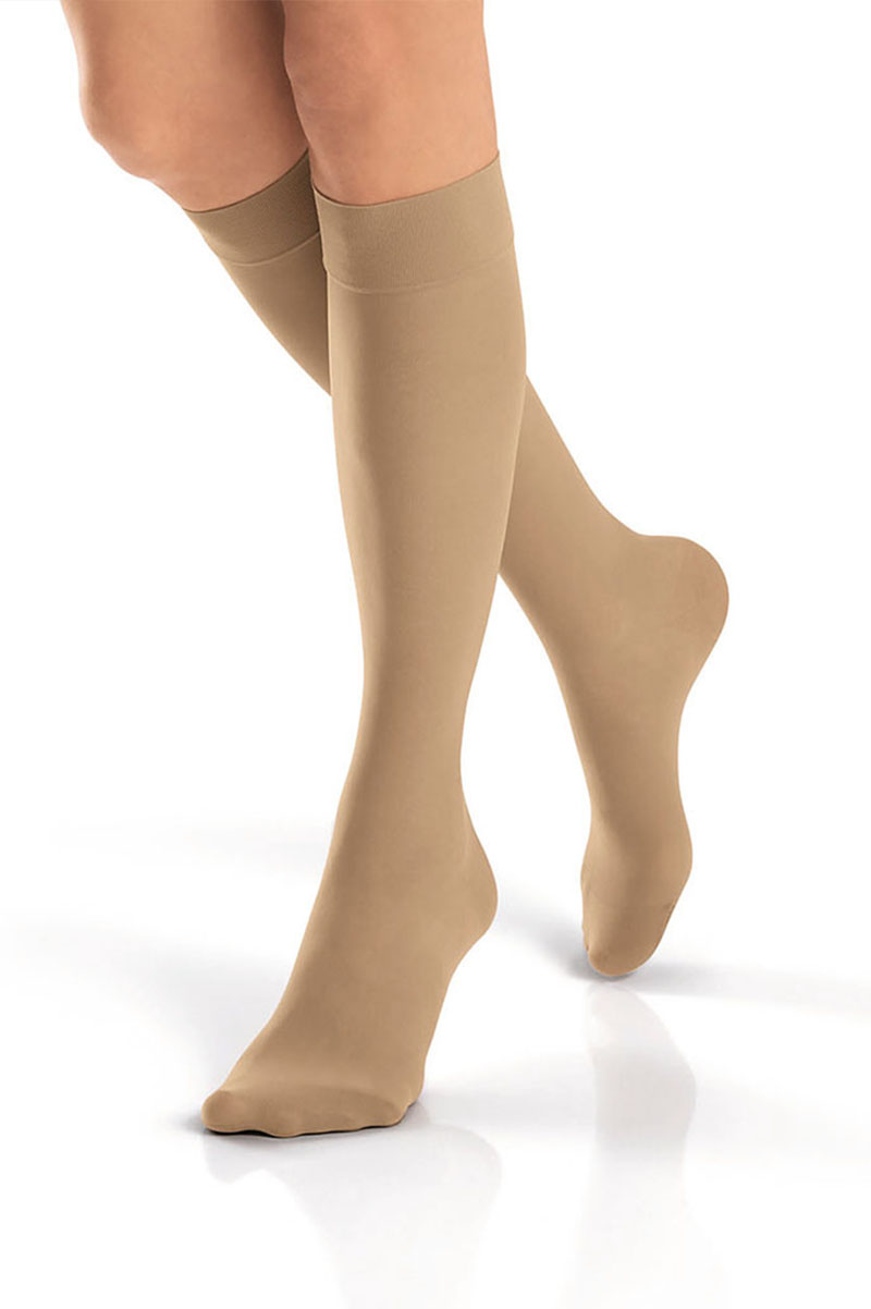 Jobst Medias de Compresión Knee Hi Open Toe 15-20 mmHg